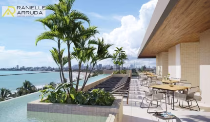 Apartamento com 1 dormitório à venda, 24 m² por R$ 330.183,11 - Intermares - Cabedelo/PB
