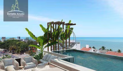 Flat com 1 dormitório à venda, 22 m² por R$ 410.584,69 - Jardim Oceania - João Pessoa/PB
