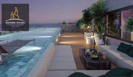 Apartamento com 2 dormitórios à venda, 60 m² por R$ 670.000,00 - Jardim Oceania - João Pessoa/PB