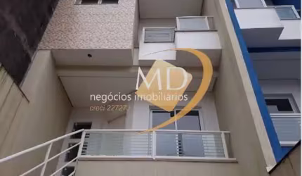 Casa com 3 quartos à venda na Avenida Tietê, Campestre, Santo André por R$ 950.000