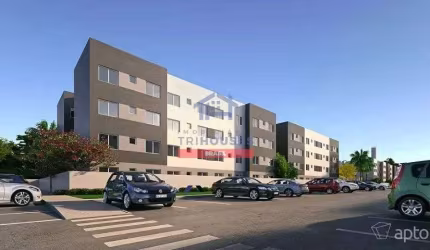 Lindo Apartamento à venda noJardim Itaqui, Campo Largo, PR, com 2 quartos e 42m2, condomínio clube.