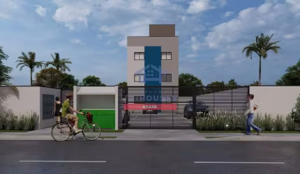 Apartamento NOVO com 1 dormitório à venda, Cajuru, Curitiba, PR a partir de R$189 mil