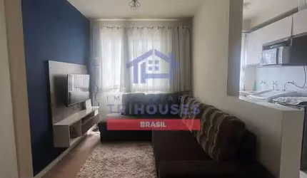 Lindo apartamento com 2 dormitórios à venda, Cidade Jardim, São José dos Pinhais, PR por R$245 mil