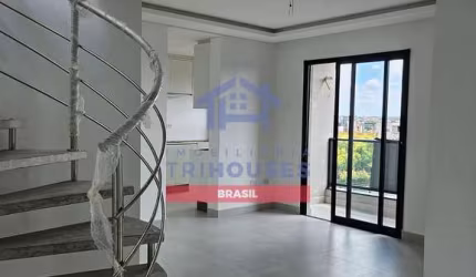 Linda Cobertura NOVA á venda  com 3 quartos,1 suíte e amplo terraço - Cidade Jardim- SJP