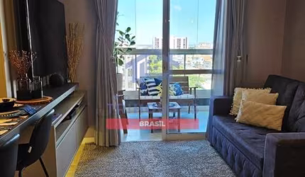 Lindo apartamento á venda alto padrão com 2 dormitórios, 1 suíte e vaga de garagem coberta  no bair