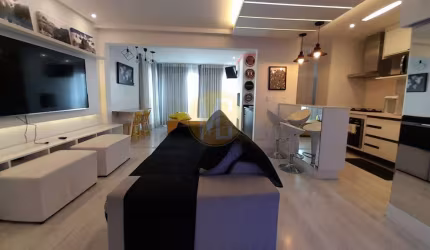 Apartamento Mobiliado 1 Suíte sendo 1 Suíte - 63 m² - 1 Vaga Jardi Aquarius