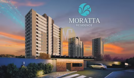 Lançamento Moratta Residence - 2 Dorms - 40 m² a 44 m²  - Jacareí - MCMV