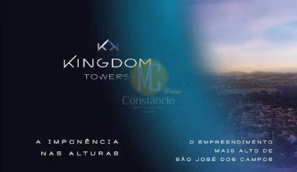 APARTAMENTO DE 1 QUARTO, 51 M² -  KINGDOM TOWERS, ACEITA CARRO NO NEGOCIO!