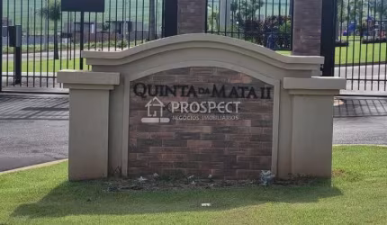 Terreno no Condomínio Quinta da Mata | 255m²
