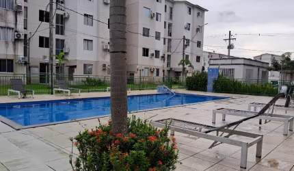 Apartamento a venda no condominio Conquista Tarumã com 2 quartos e segurança 24H