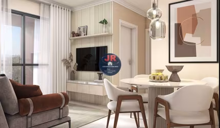 Oportunidade de comprar na planta no Centro de Pinhais, 2 quartos sendo uma suíte