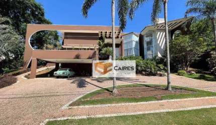 Casa com 4 dormitórios, 630 m² - venda por R$ 7.000.000,00 ou aluguel por R$ 32.790,00/mês - Alphaville - Campinas/SP