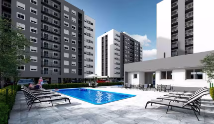 Apartamento com 2 quartos à venda na Avenida do Arvoredo, 51, Santa Cruz, Gravataí por R$ 225.852