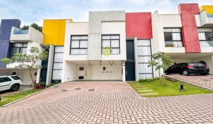 Casa em condomínio fechado com 3 quartos à venda na Rua João Batista Dallarmi, 961, Santo Inácio, Curitiba, 203 m2 por R$ 1.800.000