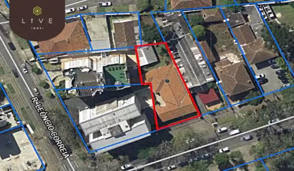 Terreno comercial à venda na Avenida Iguaçu, 3402, Água Verde, Curitiba, 749 m2 por R$ 2.980.000