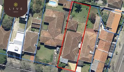 Terreno à venda na Rua Myltho Anselmo da Silva, 930, Mercês, Curitiba, 885 m2 por R$ 1.599.000