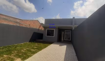 LINDA CASA , COM 52 M² NOVA, COM TERRENO DE 6,5X30 195M² CAPELA VELHA EM ARAUCÁRIA * COM 2 QUARTOS