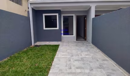 CASA  2 QUARTO,  C 46M², NOVA COM CURRASQUEIRA * financia MINHA CASA MINHA VIDA, RIO BONITO, CURITBA, FN 041 99864-4995