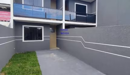 * SOBRADO 72m²,  NO SANTA RITA, UMA QUADRA DA RUA ENETE DUBARD * A POUCAS QUADRA DA UPA 24 HORAS, E TERMINAL DE ONIBUS E RUA DA CIDADANIA TATUQUARA