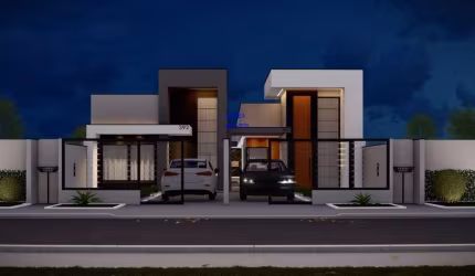 CASA 120M², EM TERRENO DE 6X40 240m² COM PISCINA, 3 QUARTOS, 1 COM SUITE, BAIRRO IGUAÇÚ DIVISA COM PIONEIRO, PROX CENTRO, FN 041 99864-4995