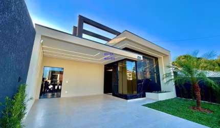 LINDA CASA COM PISCINA, 3 QUARTOS, 1 SUITE, 4 VAGAS GARAGEM, TERRENO 10X20 PROX AV. BRASILIA, E DO CENTRO DE FAZENDA RIO GRANDE, FN 041 99864-4995