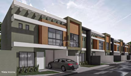 Sobrado com 3 dormitórios à venda, 111 m² por R$ 917.000,00 - Portão - Curitiba/PR