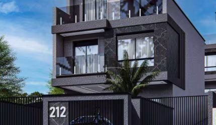 Sobrado com 3 dormitórios à venda, 141 m² por R$ 975.000,00 - Tingui - Curitiba/PR