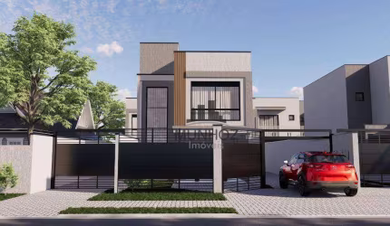 Sobrado com 3 dormitórios à venda, 115 m² por R$ 650.000,00 - Uberaba - Curitiba/PR