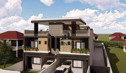 Sobrado com 3 dormitórios à venda, 120 m² por R$ 829.000,00 - Boqueirão - Curitiba/PR