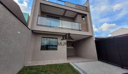 Sobrado com 3 dormitórios à venda, 126 m² por R$ 760.000,00 - Xaxim - Curitiba/PR