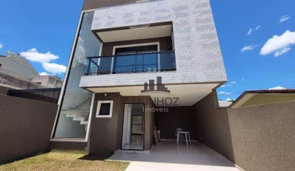 Sobrado com 3 dormitórios à venda, 137 m² por R$ 779.000,00 - Xaxim - Curitiba/PR