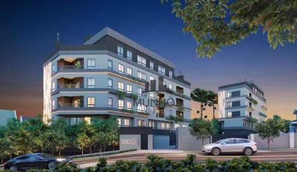 Studio com 1 dormitório à venda, 41 m² por R$ 385.900,00 - Santa Felicidade - Curitiba/PR