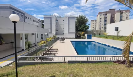 Apartamento mobiliado com 2 quartos, vaga e infra completa Barbada 179 mil !!