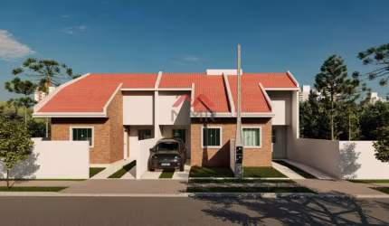 Casa com 2 quartos à venda na Rua Pedro Prosdócimo, Tatuquara, Curitiba, 37 m2 por R$ 210.000