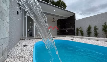 Casa com 3 quartos à venda na Rua Irlanda, Nações, Fazenda Rio Grande, 90 m2 por R$ 599.000