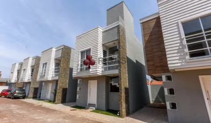 Casa em condomínio fechado com 3 quartos à venda na Rua Maestro Carlos Frank, Boqueirão, Curitiba, 91 m2 por R$ 591.000