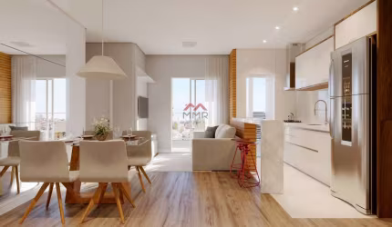 Apartamento com 2 quartos à venda na Rua Diógenes do Brasil Lobato, Tingui, Curitiba, 59 m2 por R$ 621.000