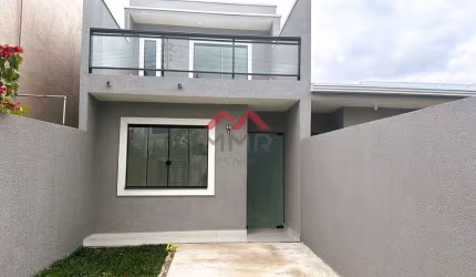 Casa em condomínio fechado com 3 quartos à venda na Rua Tenente Antônio Emílio Vaz Lobo, Tatuquara, Curitiba, 64 m2 por R$ 320.000