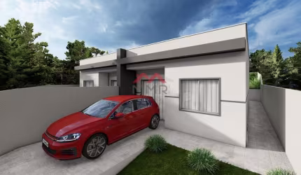 Casa com 3 quartos à venda na Rua das Acácias, Campina da Barra, Araucária, 60 m2 por R$ 449.900
