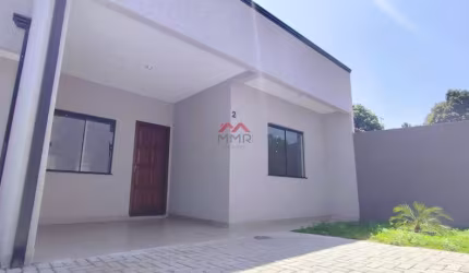Casa em condomínio fechado com 3 quartos à venda na Rua Jaraguá, Estação, Araucária, 85 m2 por R$ 470.000