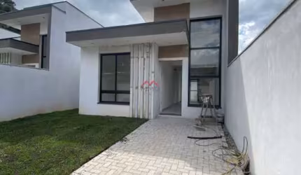 Casa em condomínio fechado com 2 quartos à venda na João Túlio, Boqueirão, Araucária, 55 m2 por R$ 396.000