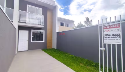 Casa com 2 quartos à venda na Rua Hamílcar Pizzatto, Tatuquara, Curitiba, 76 m2 por R$ 360.000