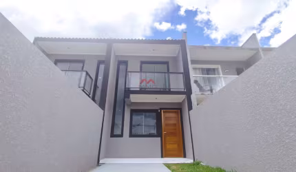 Casa com 3 quartos à venda na Rua Hamílcar Pizzatto, Tatuquara, Curitiba, 82 m2 por R$ 370.000