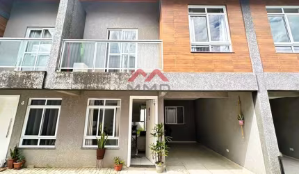 Casa em condomínio fechado com 3 quartos à venda na Rua Major Victor Feijó, Cidade Industrial, Curitiba, 70 m2 por R$ 385.000