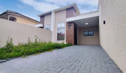 Casa com 3 quartos à venda na Tenente Ivan Madureira Guimarães, Fazenda Velha, Araucária, 98 m2 por R$ 680.000