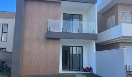 Casa em condomínio fechado com 4 quartos à venda na Rua Rio das Graças, Recreio Ipitanga, Lauro de Freitas, 146 m2 por R$ 895.000