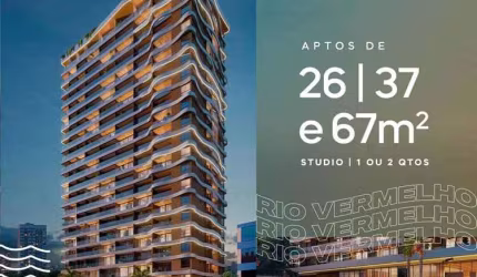 Apartamento com 1 quarto à venda na Avenida Cardeal da Silva, Rio Vermelho, Salvador, 26 m2 por R$ 420.000