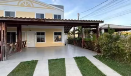 Casa em condomínio fechado com 3 quartos à venda na Travessa Jorge Amado, Novo Horizonte, Camaçari, 140 m2 por R$ 440.000