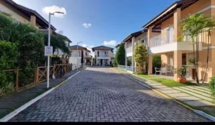 Casa em condomínio fechado com 4 quartos à venda na Alameda Praia de Atalaia, Stella Maris, Salvador, 124 m2 por R$ 960.000