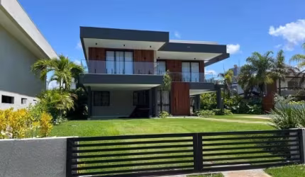 Casa em condomínio fechado com 5 quartos para alugar na Rodovia BA-099 - Estrada do Côco, Abrantes, Camaçari, 650 m2 por R$ 45.000